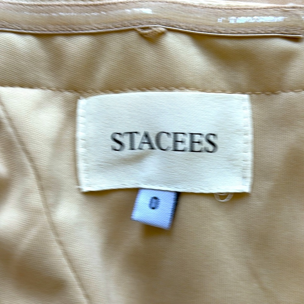 Stacees champagne Evening Gown/Prom dress - Picture 8 of 11